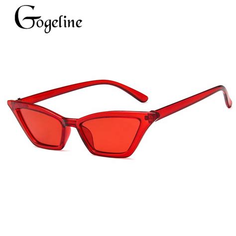 vintage cateye sunglasses women luxury brand designer sun glasses retro red ladies sunglass
