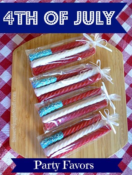 4th Of July Party Favors Sweet Simple Stuff