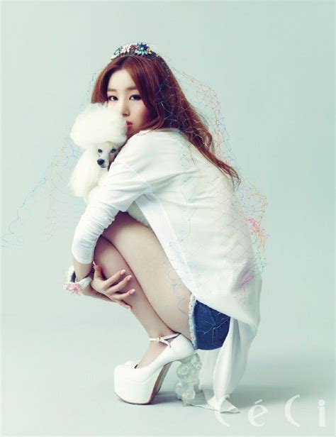Secrets Han Sun Hwa Ceci April Issue Kpop Girls Stylish Spring