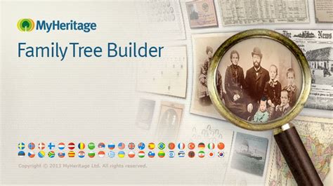 Building a family tree is complicated so obviously getting started with myheritage family tree builder can also take some time to get comfortable with. myheritage family tree builder 6.0 premium crack