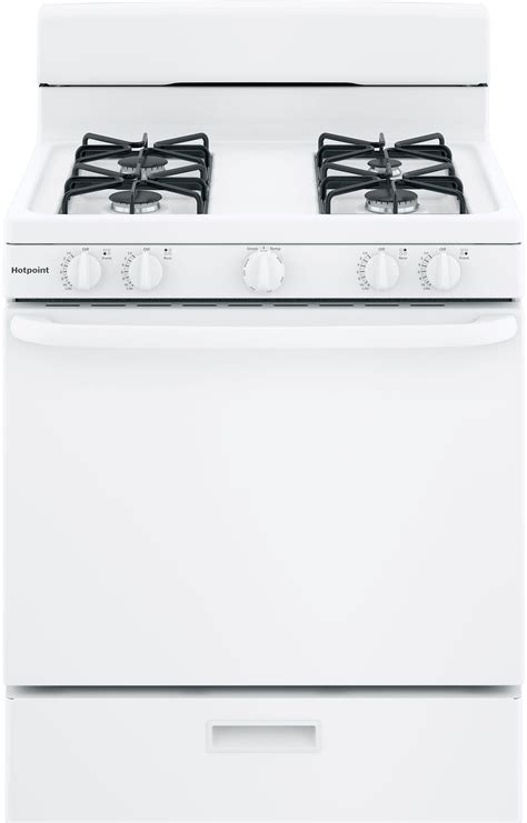 Hotpoint 30 Free Standing Gas Range Spencers Tv And Appliance