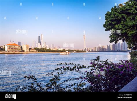 Guangzhou City Scenery Guangdong Province Stock Photo Alamy