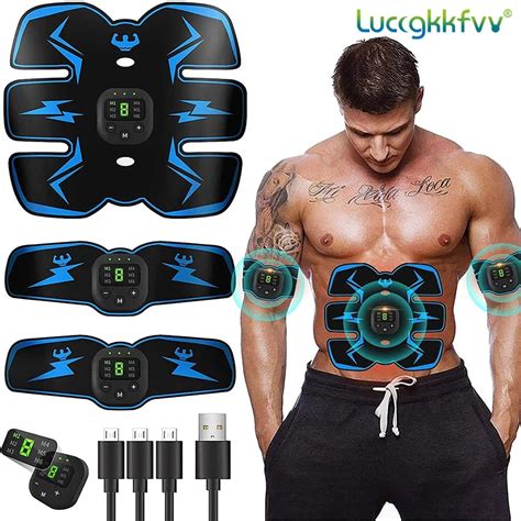 Ems Wireless Muscle Stimulator Trainer Smart Fitness Abdominal Training Electric Weight Loss