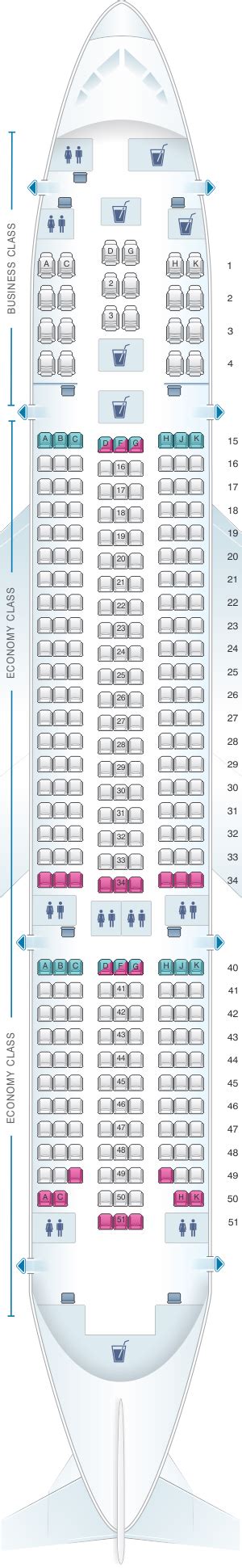 37 Seat Map 787 Air Europa