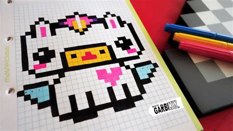 Handmade Pixel Art How To Draw Kawaii Unicorn Pixelart Pixel