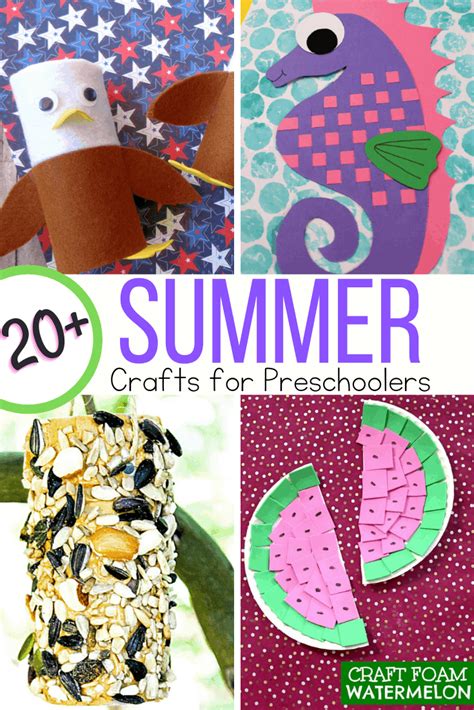 25 Spectacular Summer Themed Crafts For Preschoolers