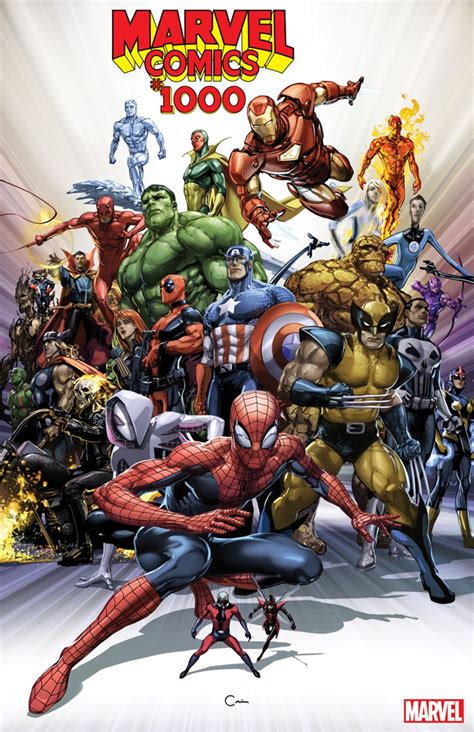 Many More Marvel Comics 1000 Variant Covers Are Revealed
