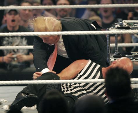 This Is How Vince Mcmahon Convinced Donald Trump To Take A Stone Cold Stunner Complex