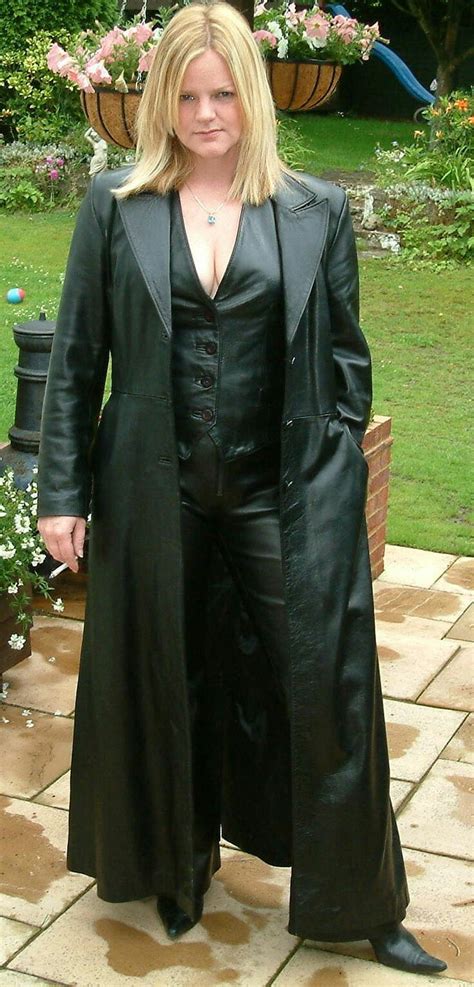 lederlady affordable fashion clothes long leather coat leather mistress
