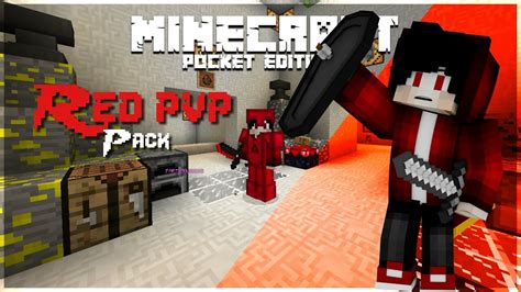 Redpvp Pack Minecraft Pe 0140 Best Texture Pack Ever Youtube