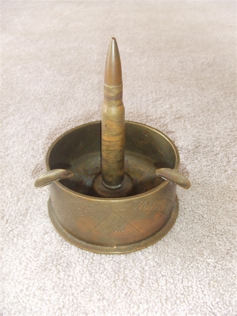 Ww2 Trench Art Ashtray From 2nd Ar Division Collectors Weekly