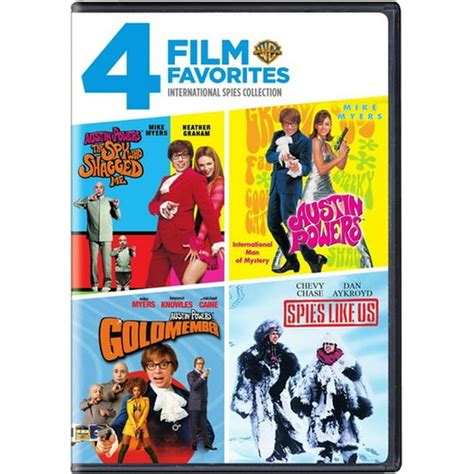 4 Film Favorites International Spies Collection Dvd