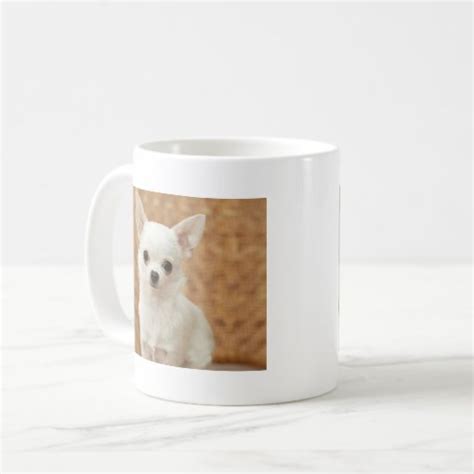 White Chihuahua Coffee Mug Zazzle