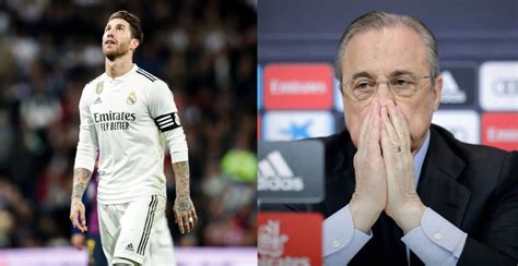 Sergio Ramos Threatens To Leave Real Madrid After Spat With Florentino