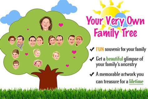There is a page where the child can draw a portrait of their family, though if they prefer to. Draw a premium, memorable family tree caricature by ...
