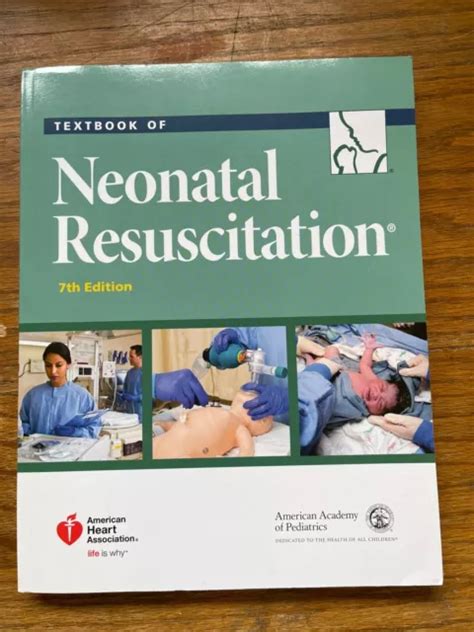 Textbook Of Neonatal Resuscitation Nrp 7th Edition 1000 Picclick