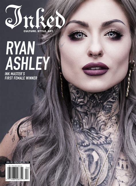 Ryan Ashley Inked Magazine Cover Ryan Ashley Ryan Ashley Malarkey