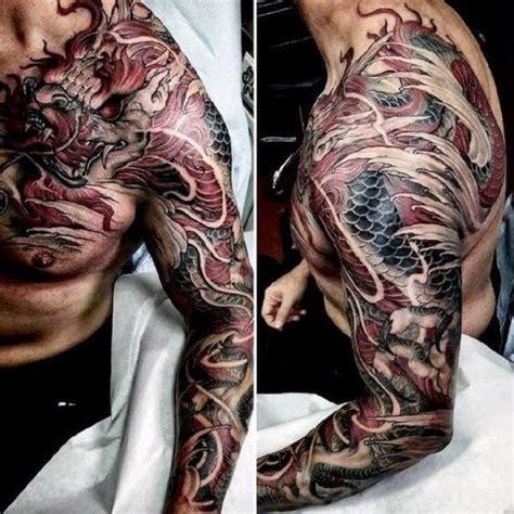 Badass Tattoos For Men Best Sleeve Tattoos Picture Tattoos Dragon