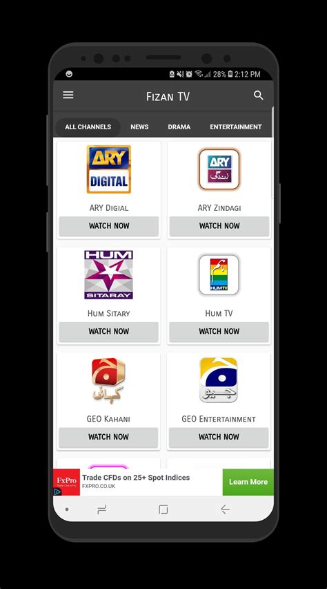 Watch All Pakistani Tv Channels Free Fizan Tv Apk Untuk Unduhan Android