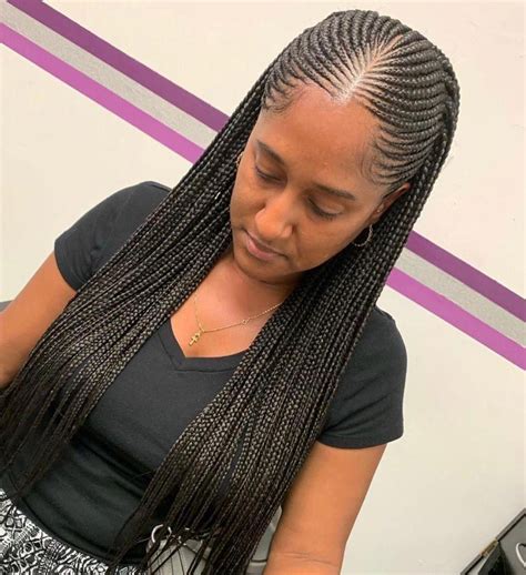 101 stylish and stylish tribal braids for your interior goddess. braid hairstyles bun Natural #ghanabraids in 2020 | Cornrows braids for black women, Ghana ...