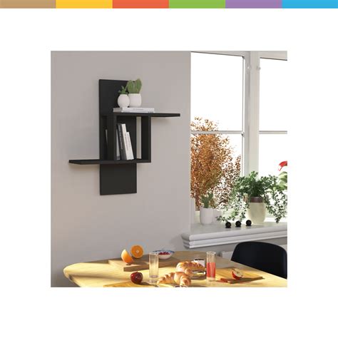 Wall Shelf 100 Melamine Coated Particle Board Thickness 18 Mm Size