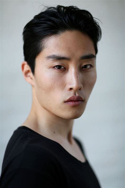Ryu Wan Kyu Model Face Male Face Portrait