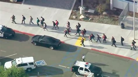 Saugus High School Students Walked Out To Protest School Shooting