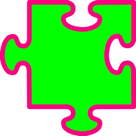 Puzzle Pieces Clip Art Puzzle Piece Blue Png Download Large Size
