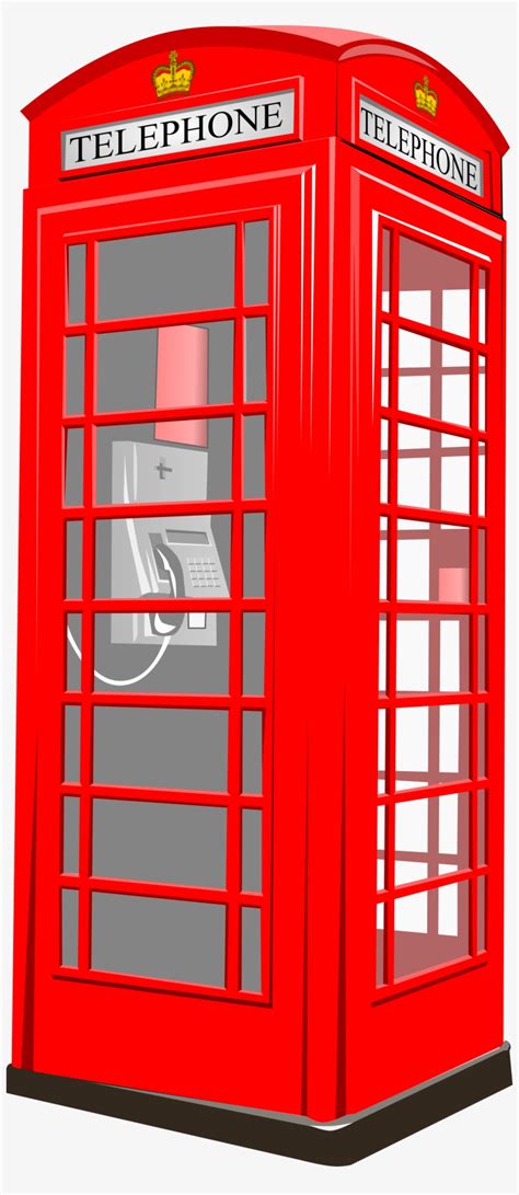 Red Telephone Box Clipart Clip Art Library