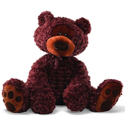 Gund Philbin Teddy Bear Jumbo Stuffed Animal Plush Chocolate Brown 29