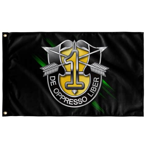 1st Special Forces Group Numeral Flag