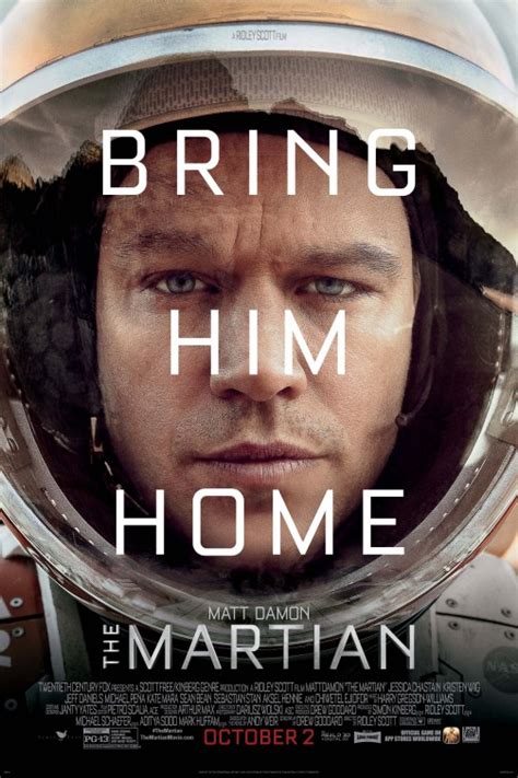 If there was a martian board of tourism, this would be a terrible commercial. The Martian Movie Poster (#1 of 6) - IMP Awards