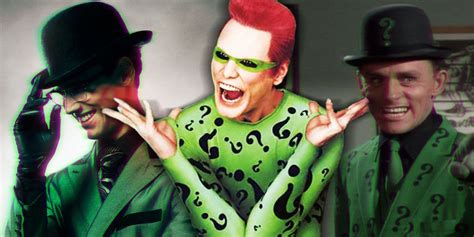 Riddler Every Live Action Version Of The Batman Villain Ranked