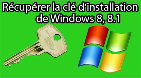 Récupérer La Clé De Windows 7 8 Et 81 Tutoreplay