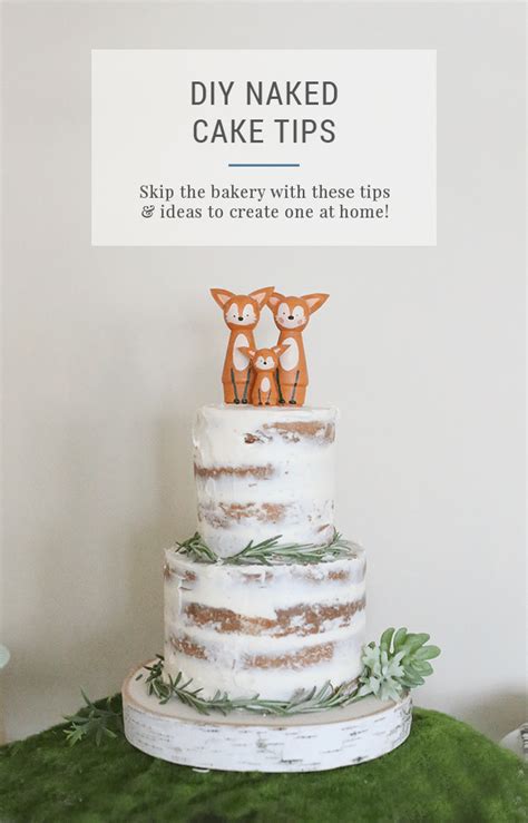 How To Make A Diy Naked Cake For A Baby Shower Or Party My Xxx Hot Girl