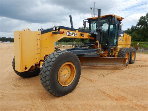 2013 John Deere 672g Motor Grader Jm Wood Auction Company Inc