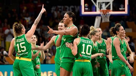 Basketball Womens World Cup Final Australia To Play Usa For Gold In
