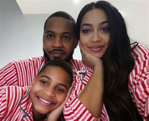 La La Anthony Reunites With Husband Carmelo Anthony And Pranks Her Son