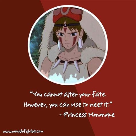 Princess Mononoke Quotes Shortquotescc