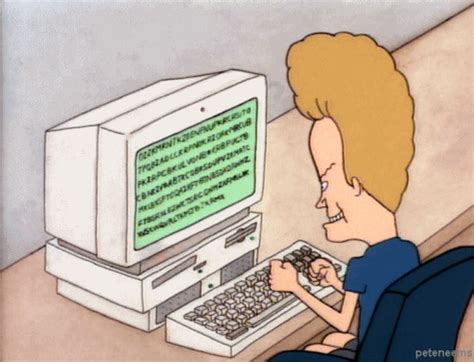 GIF Internet Working Beavis And Butthead Animated GIF On GIFER By Ghogrinn