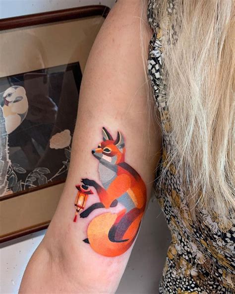 Sasha Unisex On Instagram Show Me The Way 🔦🦊 ️ Foxtattoo Done At G