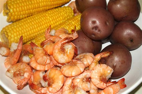 Boiled Shrimp With Potatoes And Corn — 52 Sunday Dinners