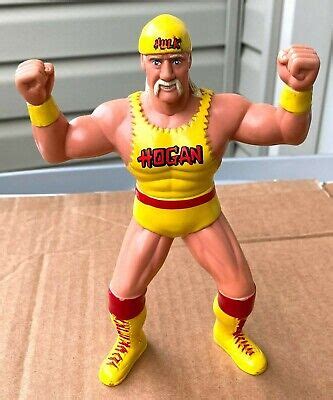 Vintage Osftm Wcw Hulk Hogan Wrestling Action Figure Ebay