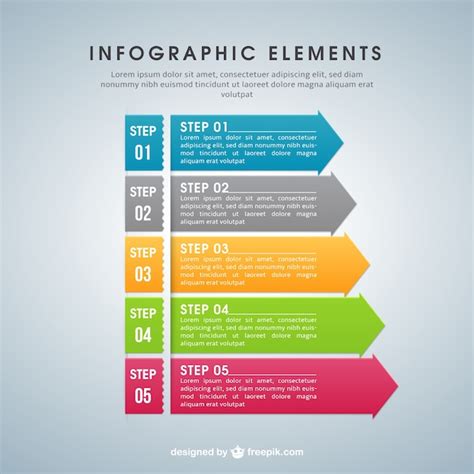 Free Vector Infographic Template