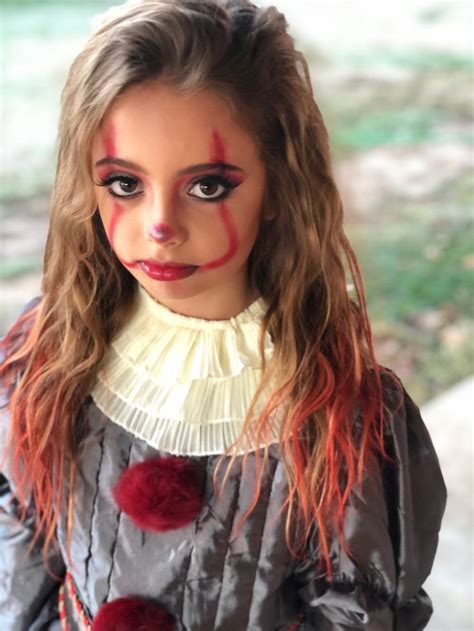 Pennywise Makeup And Costume Pennywise Halloween Costume Baby Girl