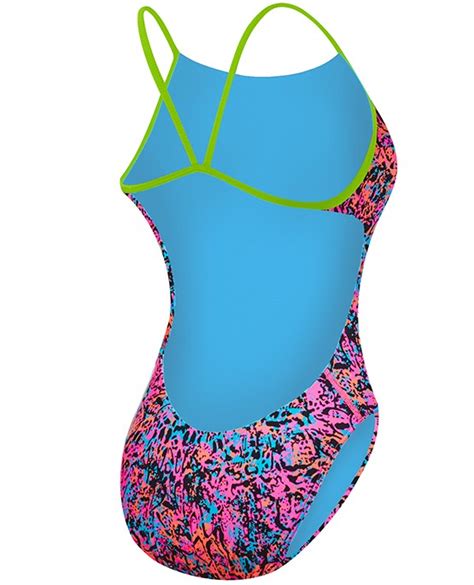 Tyr Girls Motus Cutoutfit Swimsuit Tyr