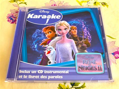 Frozen 2 Cd Disney 8 Karaoke 8 Chansons La Reine Des Neiges 2