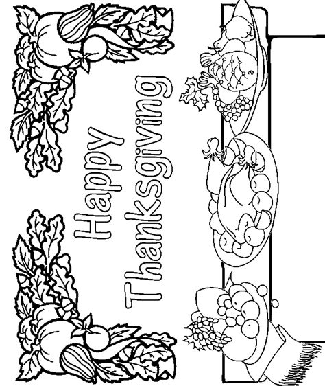 They come with the very creative impression and the objective of creating these pages is to bring people more closely to the thanksgiving in a very creative way. Thanksgiving Coloring Printables - Coloring Pages for Kids