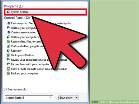 To enable system restore, we need to open the system protection tab. How to Restore Your Computer: 9 Steps (with Pictures ...