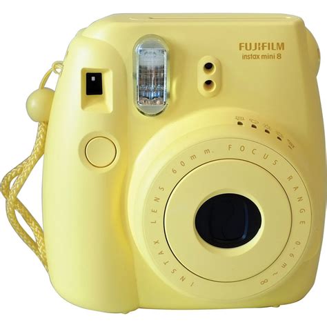 Fujifilm Instax Mini 8 Instant Film Camera Yellow Ace Photo